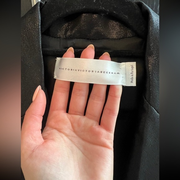 VICTORIA VICTORIA BECKHAM Black Blazers Size Small - Picture 7 of 8